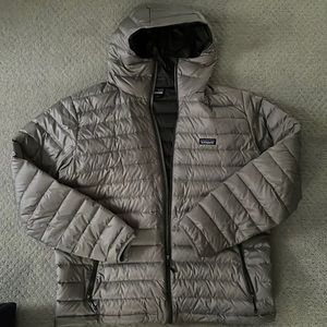 Mens Patagonia puffer hoody